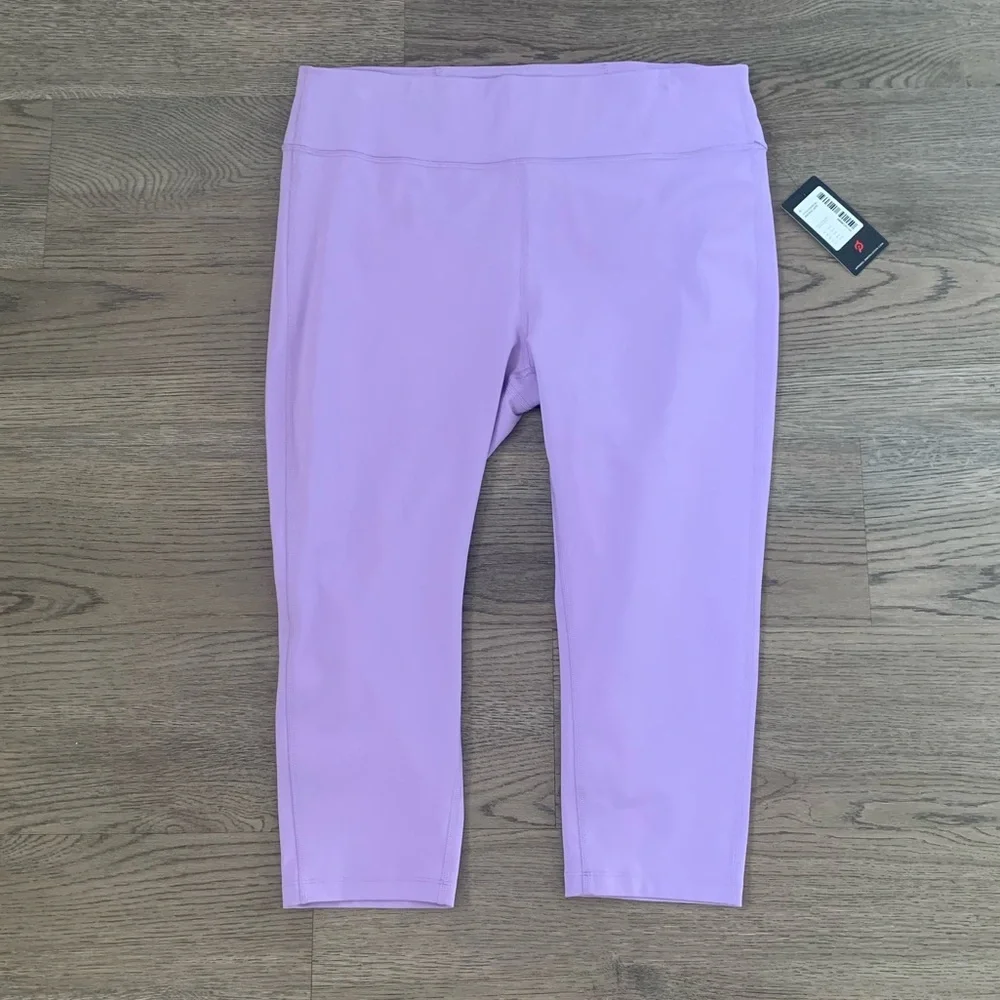 Peloton‎ Essential Mid-Rise Capri - Size XL - Purple - NWT - Picture 4 of 12